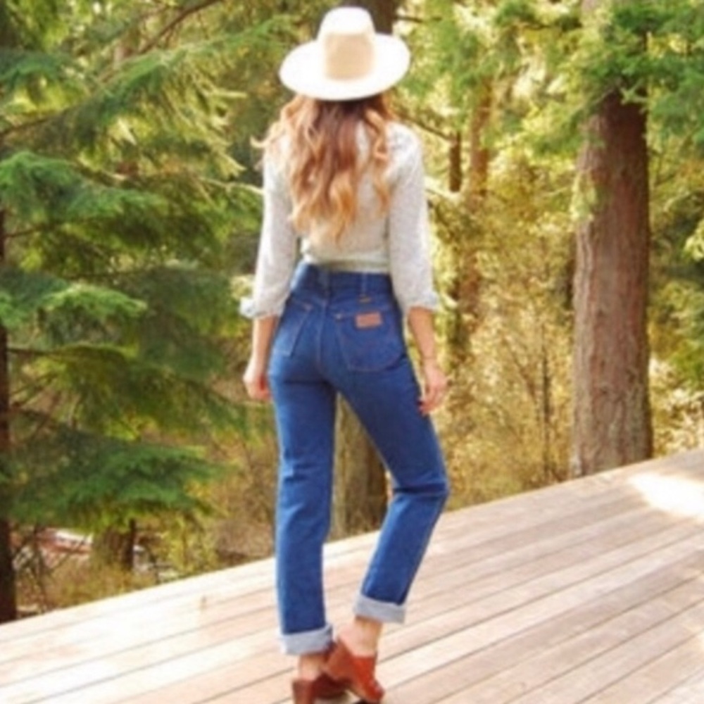 Vintage Wrangler Jeans high waisted high rise - Picture 6 of 10